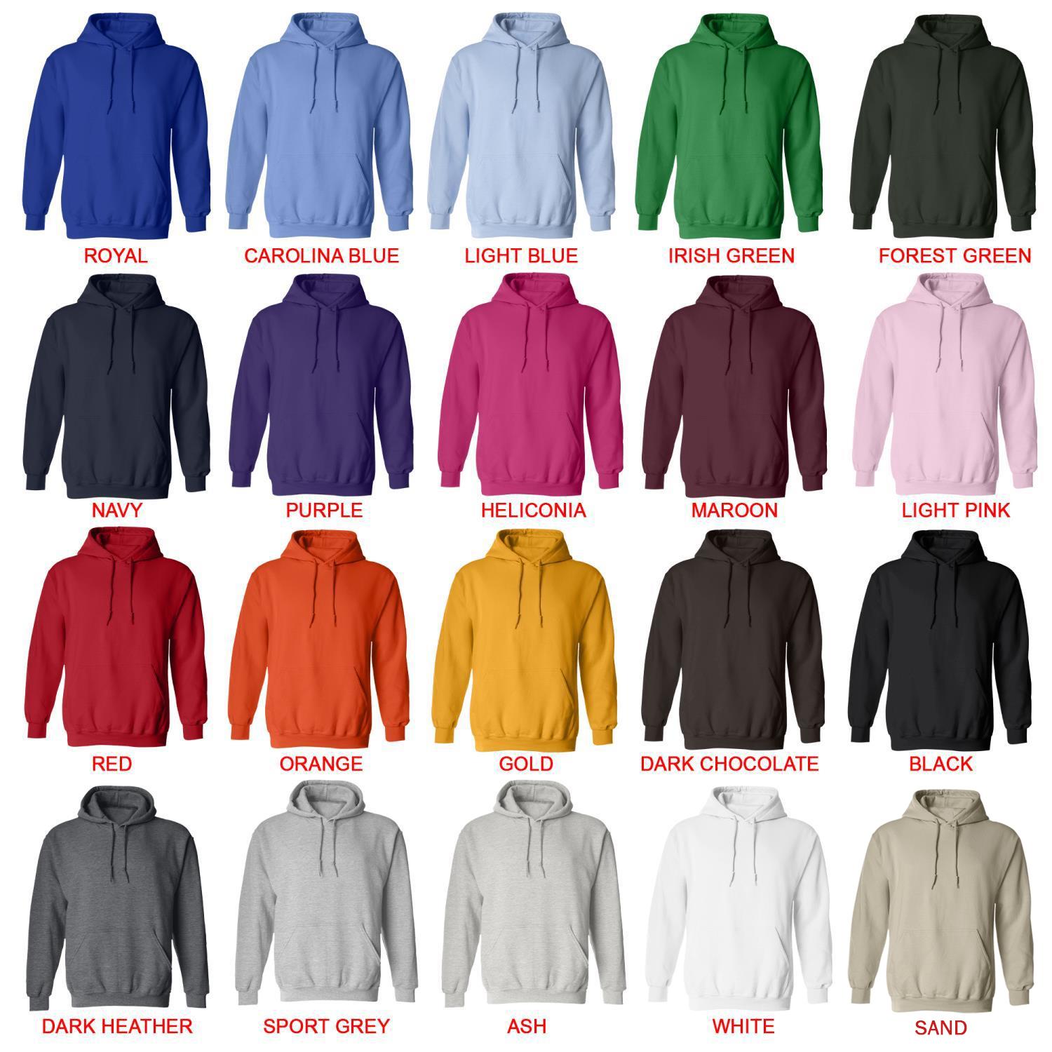 hoodie color chart - Arctic Monkeys Merch