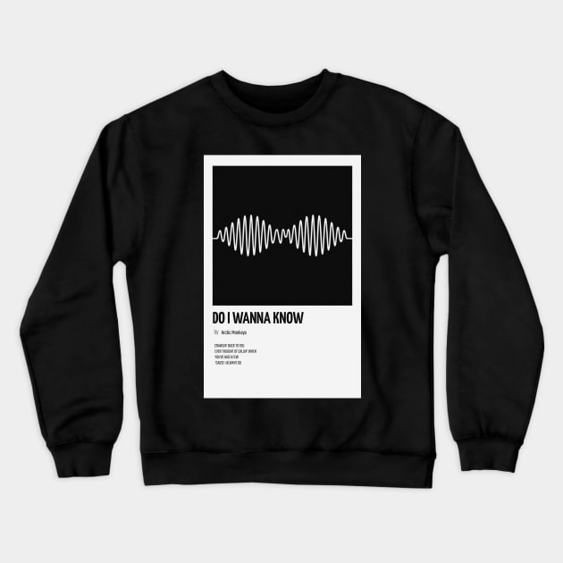 Arctic Monkeys Crewneck Sweatshirt Official Arctic Monkeys Merch