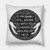 Arctic Monkeys 505 Lyric Quote Throw Pillow Official Arctic Monkeys Merch