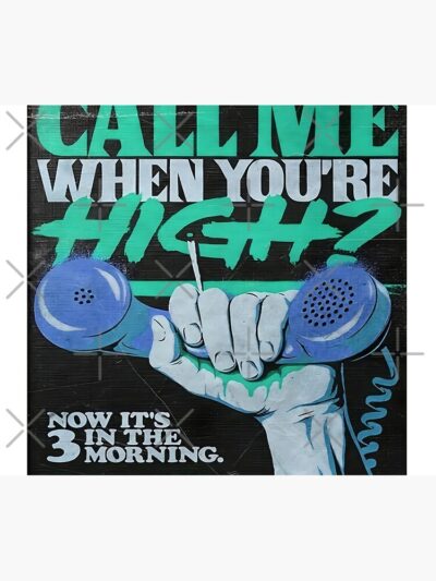 Green Call Me Monkeys Tapestry Official Arctic Monkeys Merch