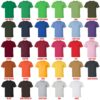 t shirt color chart - Arctic Monkeys Merch