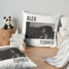 Alex' Monkeys Throw Pillow Official Arctic Monkeys Merch