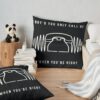 Why'D You Only Call Me When You'Re High? Throw Pillow Official Arctic Monkeys Merch