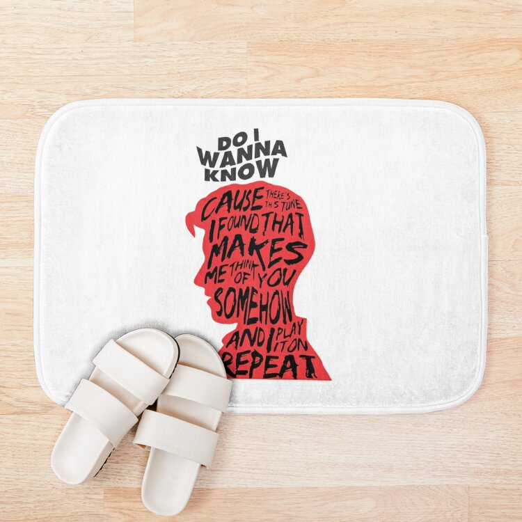 Bath Mat Official Arctic Monkeys Merch