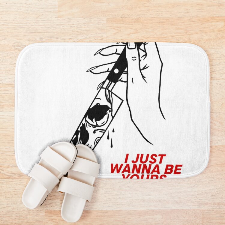 I Just Wanna Be Yours Bath Mat Official Arctic Monkeys Merch