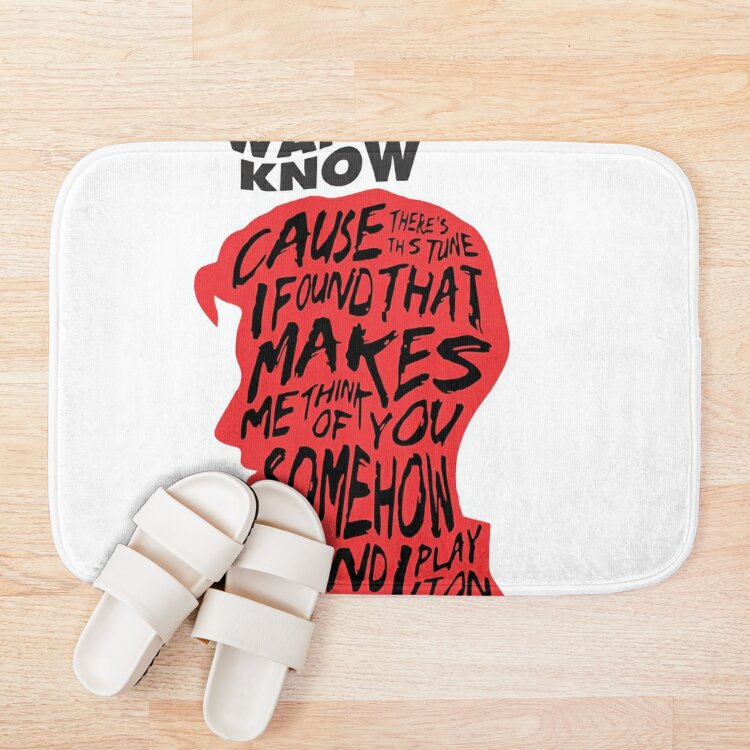 Bath Mat Official Arctic Monkeys Merch